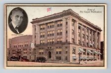 KS-Kansas, Home Of The Capper Publications, Antique Vintage Souvenir Postcard picture