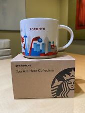 Starbucks Coffee YAH 14oz Mug 2017 Toronto You Are Here Cup NIB w/SKU picture