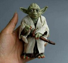 STAR WARS MASTER YODA 12CM ACTION FIGURE MASTER YODA FIGURE JEDI WITH CLOTHES NEW picture