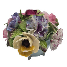 AS IS Vintage Capodimonte Flower arrangement Porcelain Royal Adderley Bone China picture