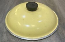 Vintage Club Aluminum Round Dutch Oven LID  Skillet LID ONLY Yellow picture