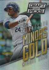 Miguel Sano 2014 Panini Prizm Perennial Draft Minor Gold insert card 22 picture