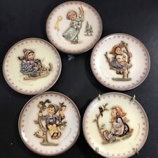 LOT OF 5 VTG GOEBEL HUMMEL MINI PLATES See Pictures picture