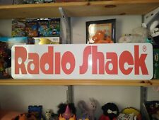 Radio Shack (Old 80's Logo) Sign, RadioShack 24