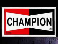 CHAMPION - Original Vintage 1970’s 80’s  Racing Decal/Sticker - 3.75 inch size picture