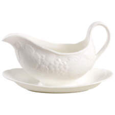 Wedgwood Strawberry & Vine  Gravy Boat & Underplate 4421113 picture