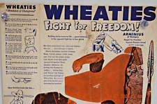 1940's Wheaties Fight For Freedom ARMINIUS OF GERMANY picture