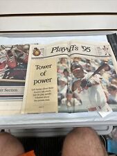 Plain Dealer 1995 Playoffs Newspaper  picture