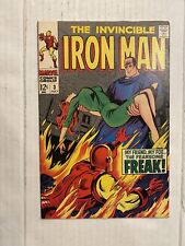 Iron Man #3 (1968) 1st Appearance of Happy Hogan as The Freak picture