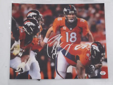Peyton Manning of the Denver Broncos signed autographed 8x10 photo PAAS COA 554 picture
