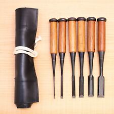 Japanese Chisel Set of 6 Hand Tool wood working #527 picture