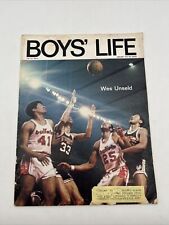 Vintage Boys Scout Boys' Life Magazine Jan 1972 Wes Unseld NBA Washington Bullet picture