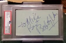 Bobby Van Signed PSA DNA Autograph Auto Actor singer 1928-1980 picture