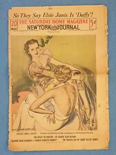 New York Journal August 1 1936 THE SATURDAY HOME MAGAZINE picture