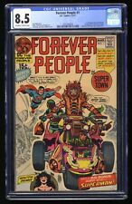 Forever People (1971) #1 CGC VF+ 8.5 1st Full Appearance Darkseid Jack Kirby picture