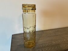 Vintage Crownford Hinged Jar From Italy Yellow picture