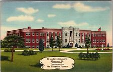 Momence IL-Illinois, St. Jude's Seminary, Shrine Vintage Souvenir Postcard picture