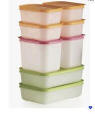 Tupperware Freezer Mates Plus 8-Piece Storage Cont. Starter Set 120$ Value New picture
