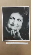 Helen Thomas Autographed Photo 8x10 American reporter White House press corps picture