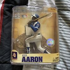 2008 MCFARLANE SERIES 5 HANK AARON COOPERSTOWN COLLECTION RIP FIGURE HR KING HTF picture