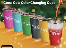 Mcdonalds Color Changing Cups Limited edition (6pcs) Hard To find picture