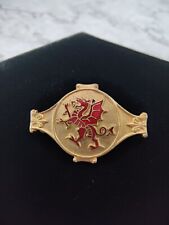 Vintage WALES SOCCER (FOOTBALL) ASSOCIATION Badge Pin G. Kenning & Son 1937 picture