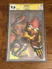 Red Goblin #1 Mike Mayhew Virgin Variant Signed CGC 9.6 SS Marvel Comics picture