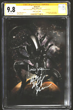 CGC SS 9.8 ALIENS #1 2X✍️ SIGNED MICO SUAYAN & P JOHNSON VIRGIN VARIANT🚨📈RARE picture