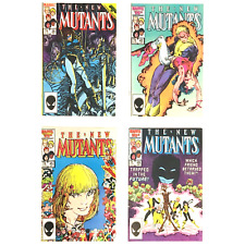 NEW MUTANTS 36 42 45 49 LOT 80’sVintage Marvel Comic Book KITTY PRIDE Copper Age picture