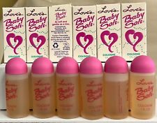 6 Love's by MEM  Baby Soft Cologne 1 fl oz Original  90's  Discontinued stickers picture