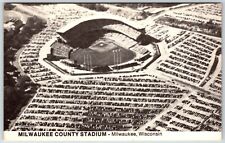 MILWAUKEE STADIUM, Milwaukee, Wisconsin TCMA 1974 Baseball Stadium postcard NM picture