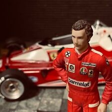 1 18 Mattel Elite Ferrari 312T2 with Lauda Figure picture