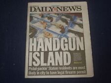 2021 MAY 17 NEW YORK DAILY NEWS NEWSPAPER - STATEN ISLAND MOST LIKELY WITH GUNS picture