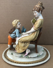 Luigi Giorgio Benacchio Figurine Triade Capodimonte Florence Statue Mother Child picture
