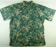 VTG Reyn Spooner Hawaiian Traditionals Mens Button Up Short Sleeve Shirt Large picture