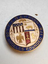 Antique Whiteman & Hoag Newark, NJ Los Angeles Founded In 1781 Pin Badge picture