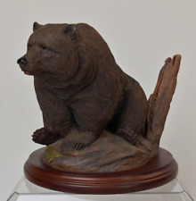 Tim Wolfe Grizzly Sculpture, 2004, Item# 2059, 7 1/2 Inches High picture