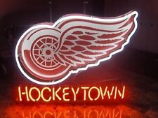 Detroit Red Wings Hockey Town Neon Sign 20