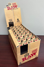 RAW Classic 1 1/4 Size Cones Full Box~32 Packs of 6~192 Cones Total picture
