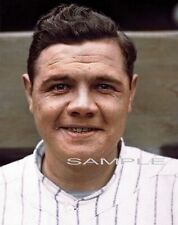 New York Yankees BABE RUTH Colorful Portrait Photo ( 156-v ) picture