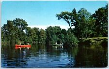 Postcard - A Dream For The Canoeist - New York picture