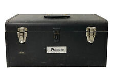 Vintage LOS ANGELES CA Lumidor 20-inch Tool Box w/ Removable Inner Drawer Chest picture