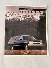 1998 Chevrolet Brochure SUBURBAN Great Info & Pictures CHEVY LIKE A ROCK (CP155) picture