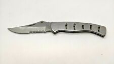 Vintage Frost Cutlery Surgical Blade Folding Pocket Knife Combo Edge Lockback SS picture