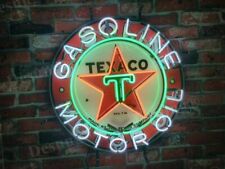 New Texaco Gasoline Gas Neon Light Sign 20