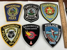 Police Law Enforcement collectors patch set 6 pieces full size new picture