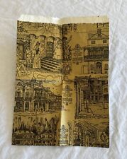 Vtg 1960's Disneyland Park New Orleans Square Paper Bag Pirates Of The Caribbean picture