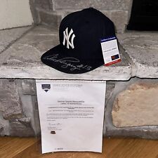 2015 Game Worn Alex Rodriguez A-Rod Signed Auto Yankees Hat PSA/DNA COA Steiner picture