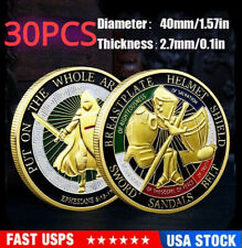 US 30Pcs Put on the Whole Armor of God Commemorative Challenge Collection Coins picture