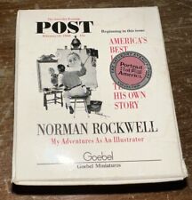 The Saturday Evening Post Norman Rockwell Goebel Miniatures: Bottom of The Sixth picture